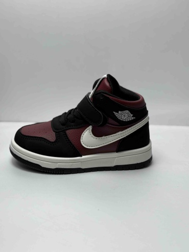 Кроссовки Turkey Shoes Dunk бордовый, черный