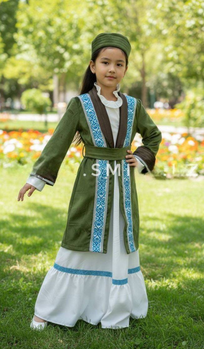 Национальный костюм 101 Rose хаки