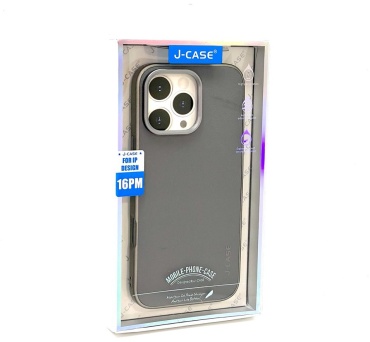 Чехол J-Case для Apple iPhone 16 Pro Max серый