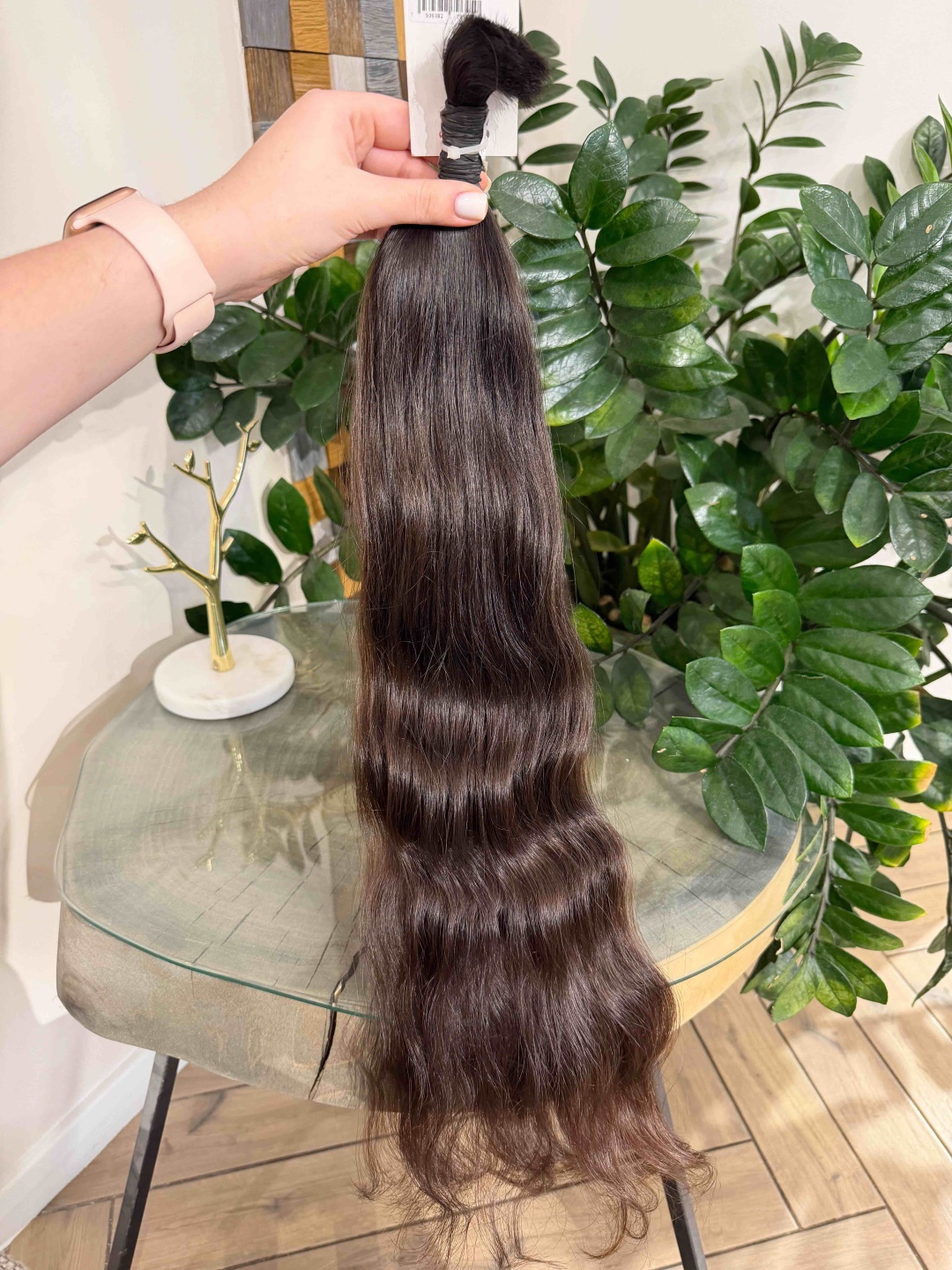 Hair market world волос для наращивания срез волос темно коричневый женский