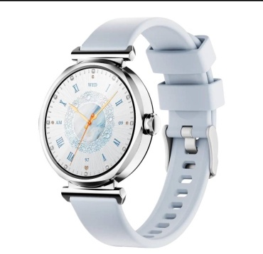 Runmefit GTR4 Smart Watch 42 мм серебристый-голубой