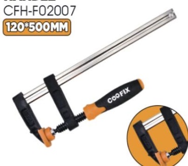 Струбцина F-образная Coofix 120 мм арт. CFH-F02007