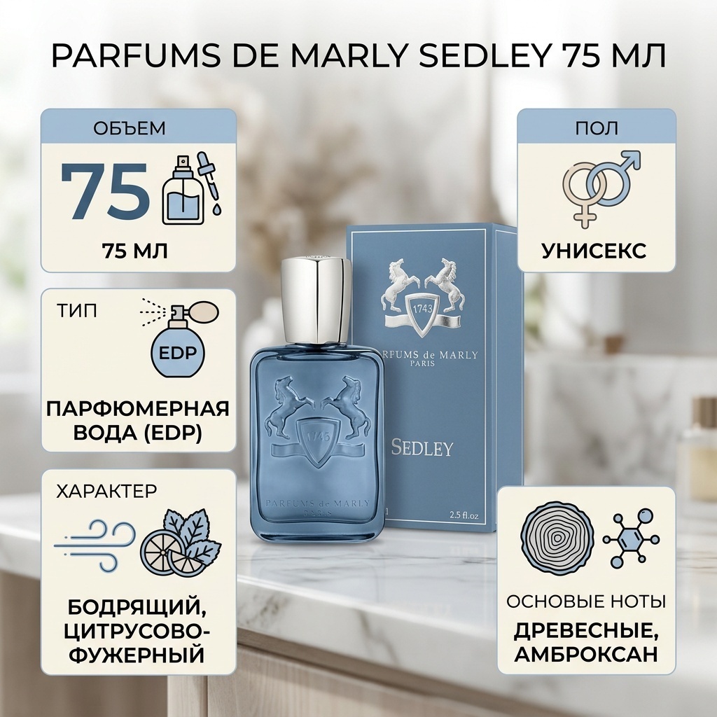 Parfums de Marly Sedley парфюмерная вода EDP 75 мл