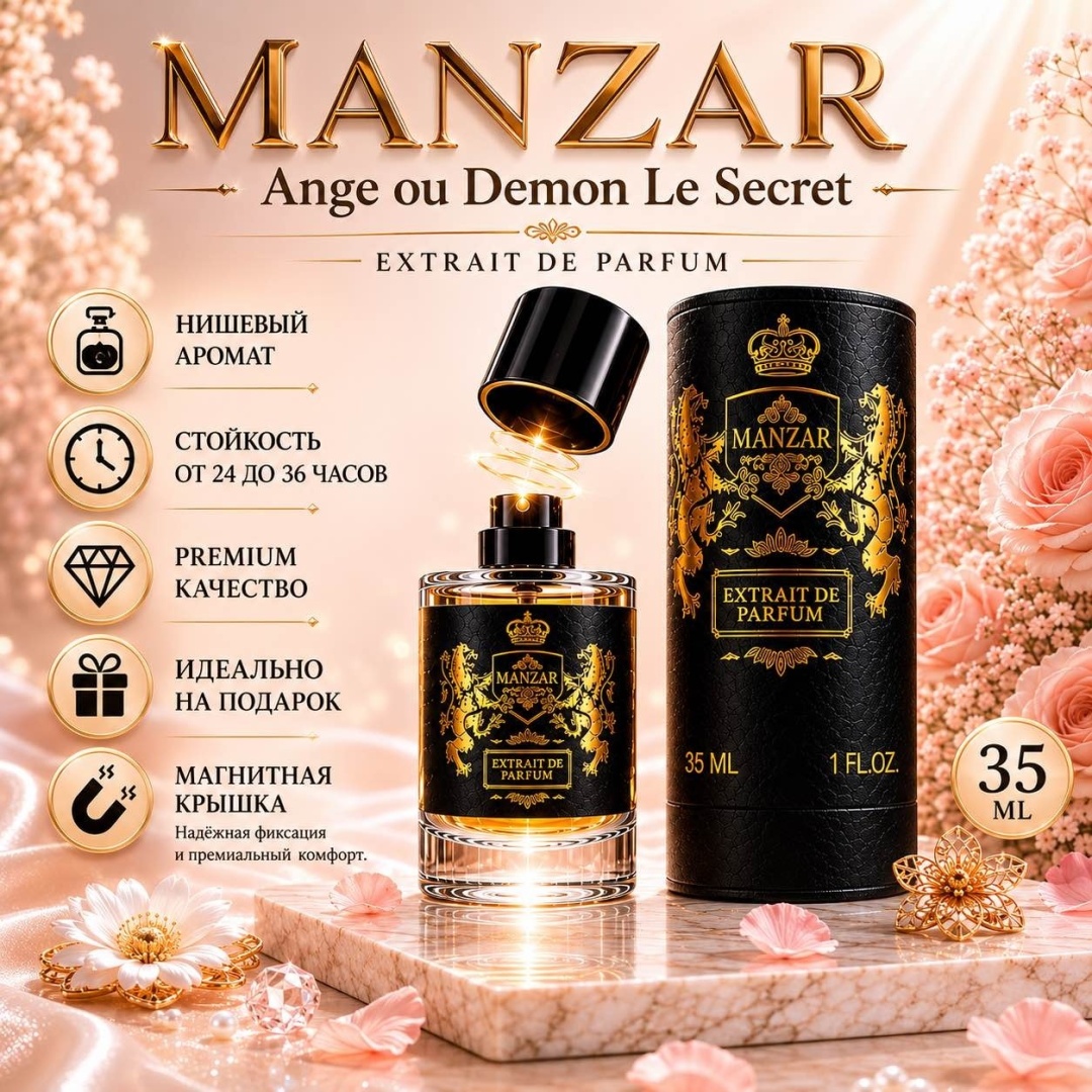 MANZAR Ange ou Demon Le Secret экстракт духов Extrait de Parfum 35 мл, для женщин