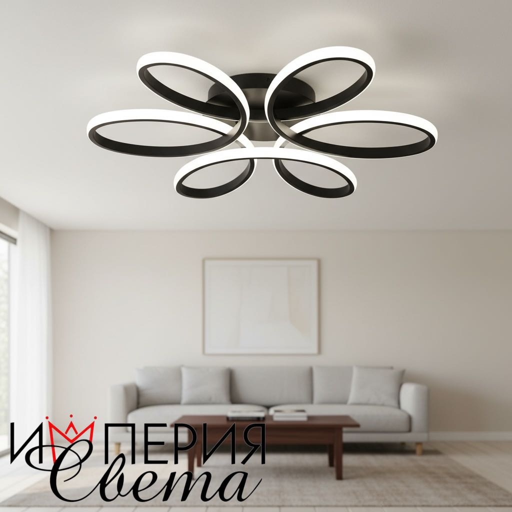 Люстра потолочная Империя света LED, кол-во ламп: 6 шт