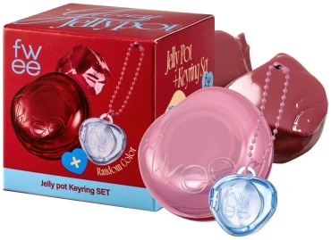 Fwee lip Cheek Glowy Jelly Pot Keyring Set бальзам оттеночный для губ JC03 Juicy punch