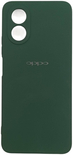 Чехол для OPPO A38, A18 темно-зеленый