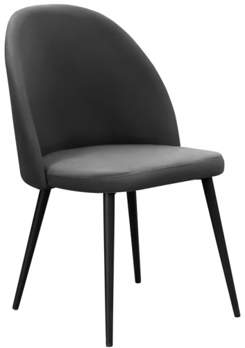 Стул ZETA Джули, 86x46x47 см, темно-серый 1 шт.