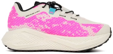 Кроссовки Salomon Aero Glide 4 Grvl бежевый, розовый