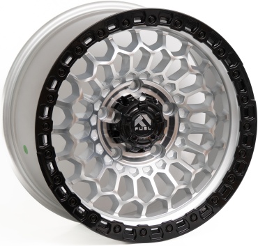 Kipardo FBX357-7 8.5x17/5x150 D110.1 ET25 4 диска серебристый, черный