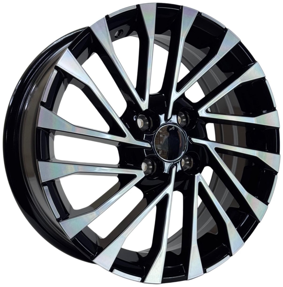 Wheels 1373DD 6x16/4x100 D60.1 ET42 4 диска черный, хром