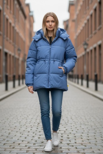 Зимняя куртка FASHION синий
