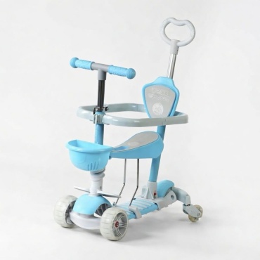 ZOZY TOYZ Детский самокат 5 в 1 синий