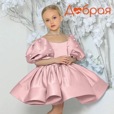 Нарядное платье Добрая пудра