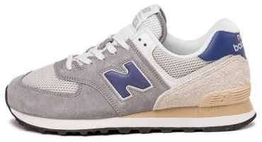Кроссовки New Balance New balance 574 серебристый, серый