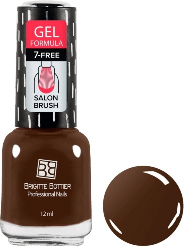 Brigitte Bottier лак лаки Лак для ногтей GEL FORMULA №32 кофе,12 мл 12 мл