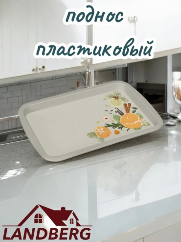 Поднос 523458758 серый