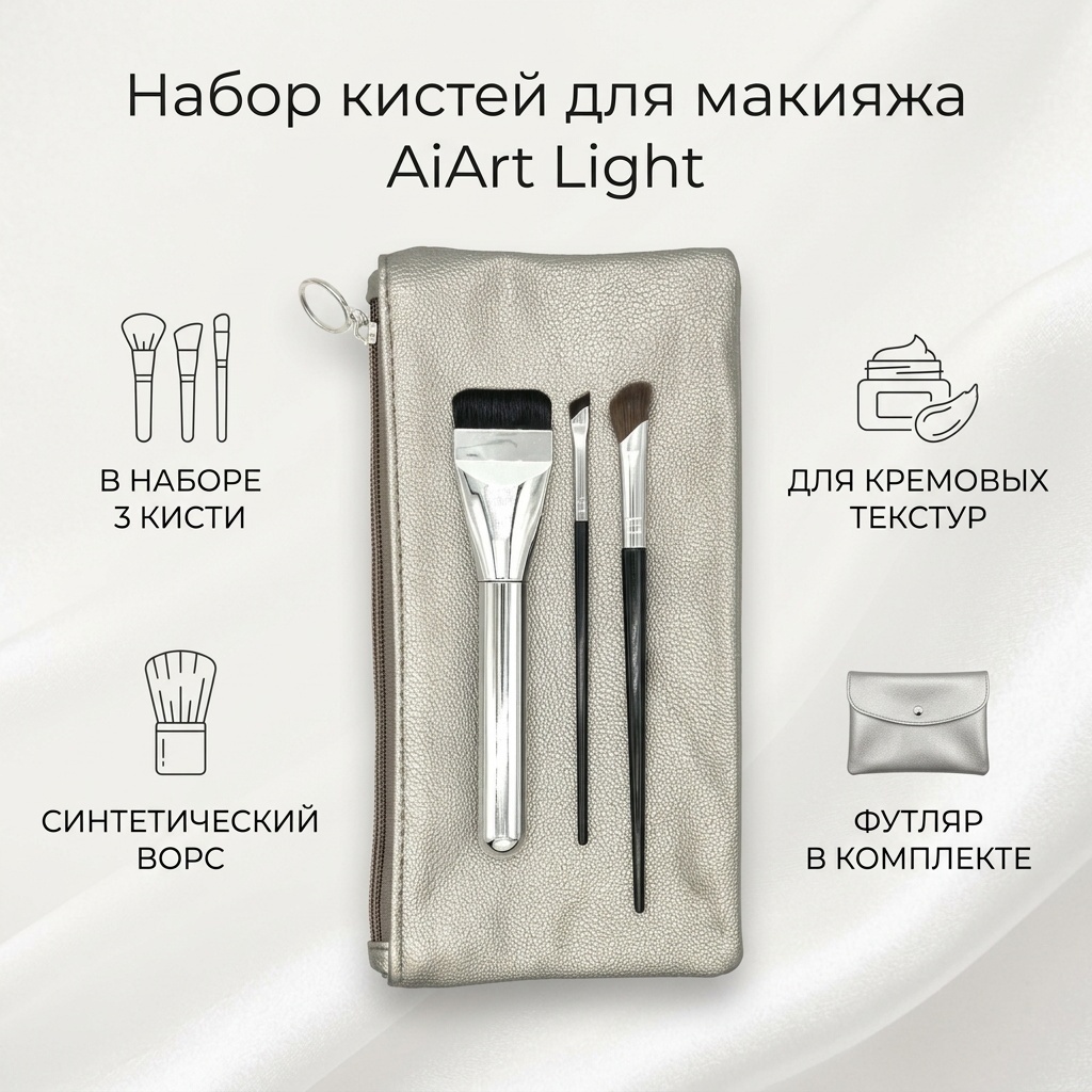 AiArt Light серебряный, черный 3