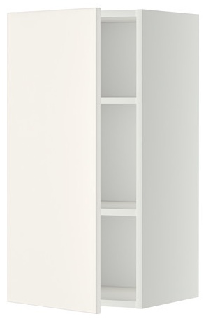 Кухонный шкаф навесной IKEA METOD wall cabinet with shelve, 40x38x80 см