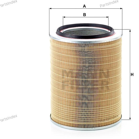 MANN FILTER Фильтр Воздушный C307031