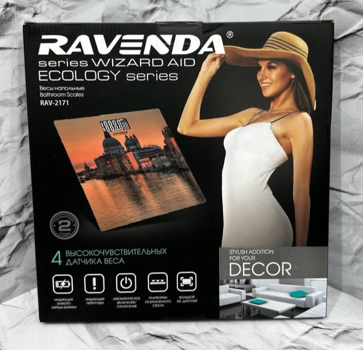 Напольные весы Ravenda электронные 2171 до 180 кг