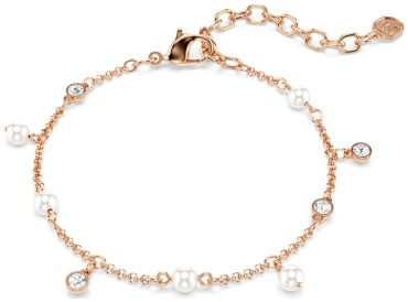 Swarovski длина 15.5 см бижутерный сплав, кристаллы Swarovski, искусственный жемчуг