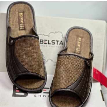 Тапочки Belsta коричневый