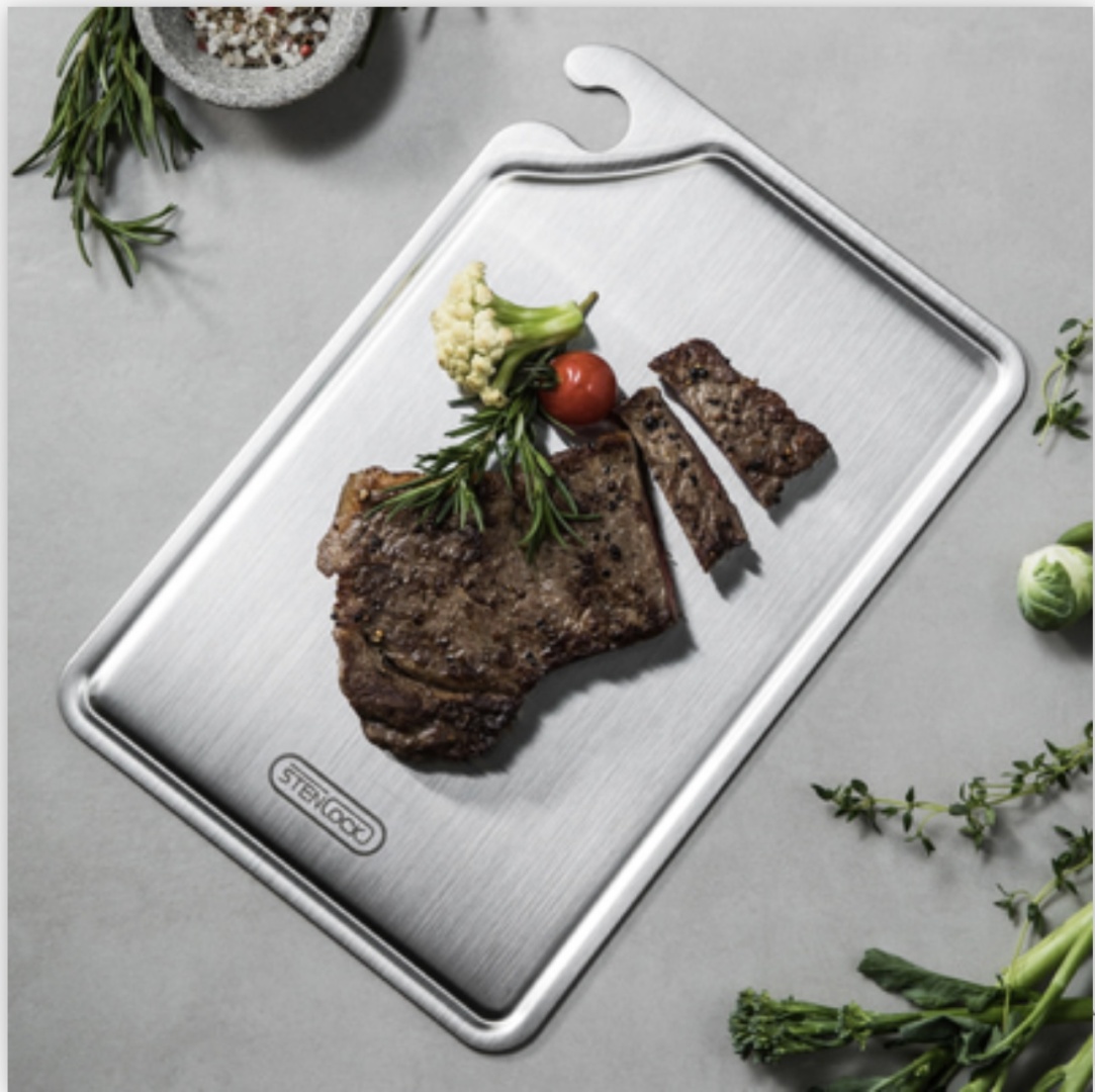 Разделочная доска STENLOCK All Stainless Steel Cutting Board 30343103_204558024 1 шт, нержавеющая сталь
