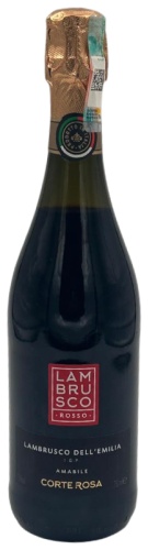 Игристое вино Corte Rosa Lambrusco Rosso полусладкое 8% 750 мл
