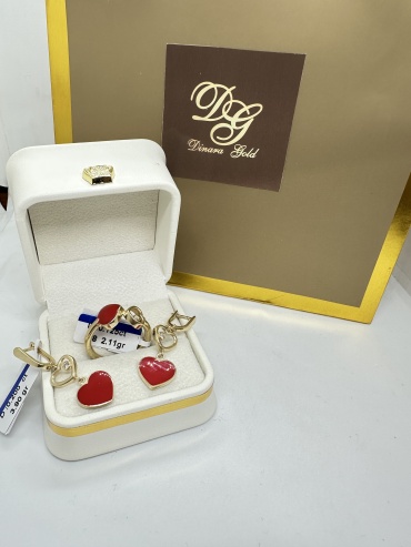 Dinara Gold SET 63 вес 6.01 г золото, бриллиант