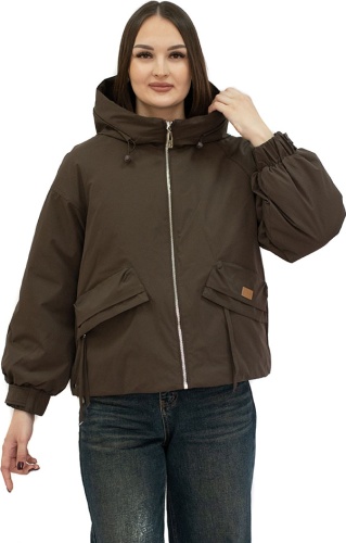 Демисезонная куртка SF Collection коричневый