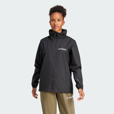 Дождевик adidas W MT ESS 2L R J черный