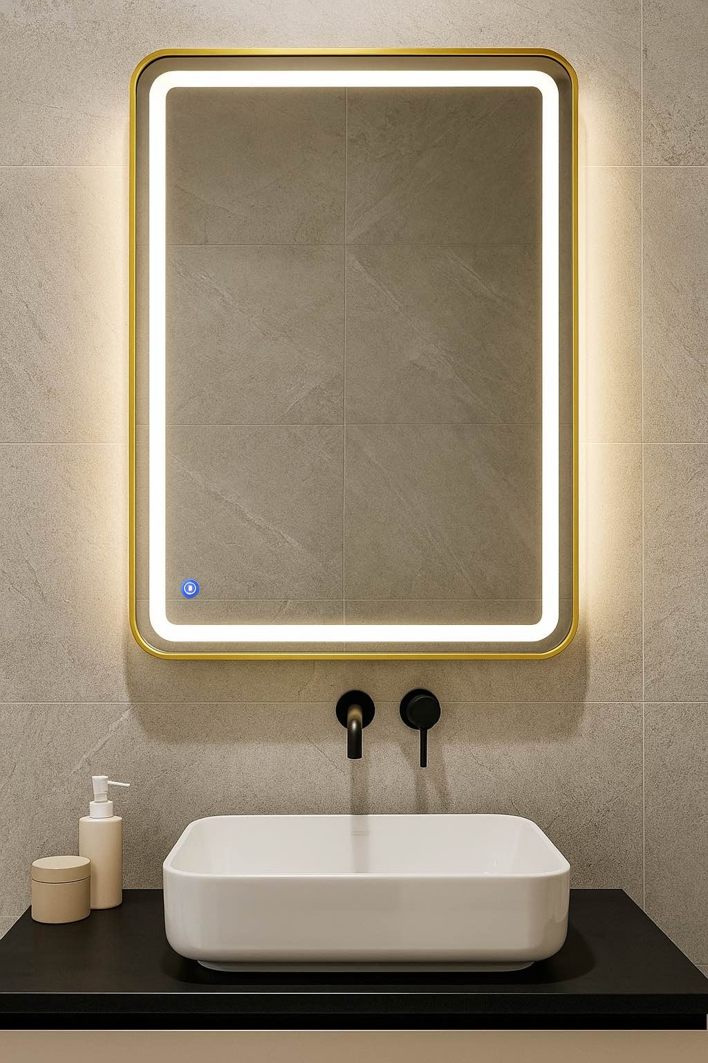 Зеркало настенное Ledlab 80x120 см