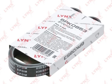 LYNXauto ремень клиновый 6PK0853