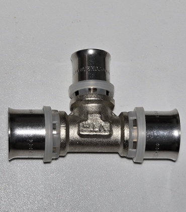 Пресс тройник VALTEC 26х20х26