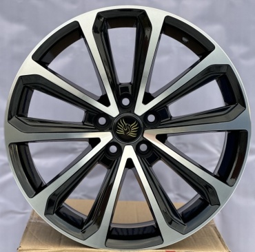 Rainbow 9357RRR 8x19/5x108 D65.1 ET35 4 диска черный, серебристый