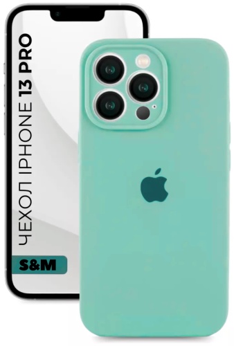 Чехол S&M для Apple iPhone 13 Pro голубой
