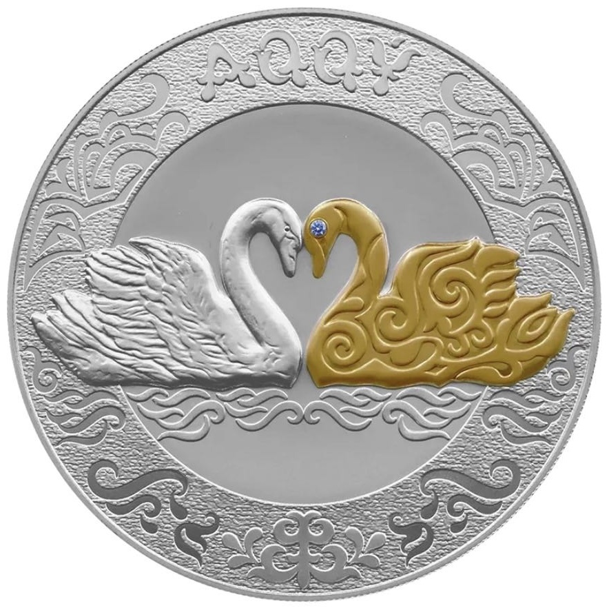 Монета 30387180_078201580 вес 777 г серебро, бриллиант