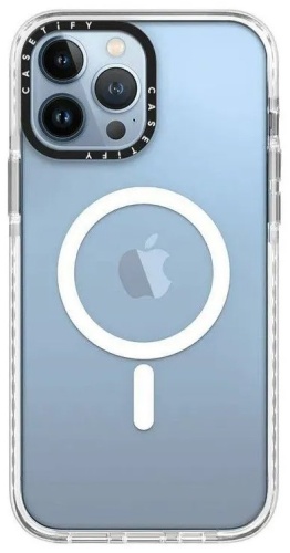Чехол CASETiFY для Apple iPhone 13 Pro Max прозрачный