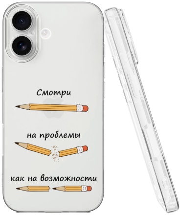 Чехол Mcover для Apple iPhone 17 рисунок
