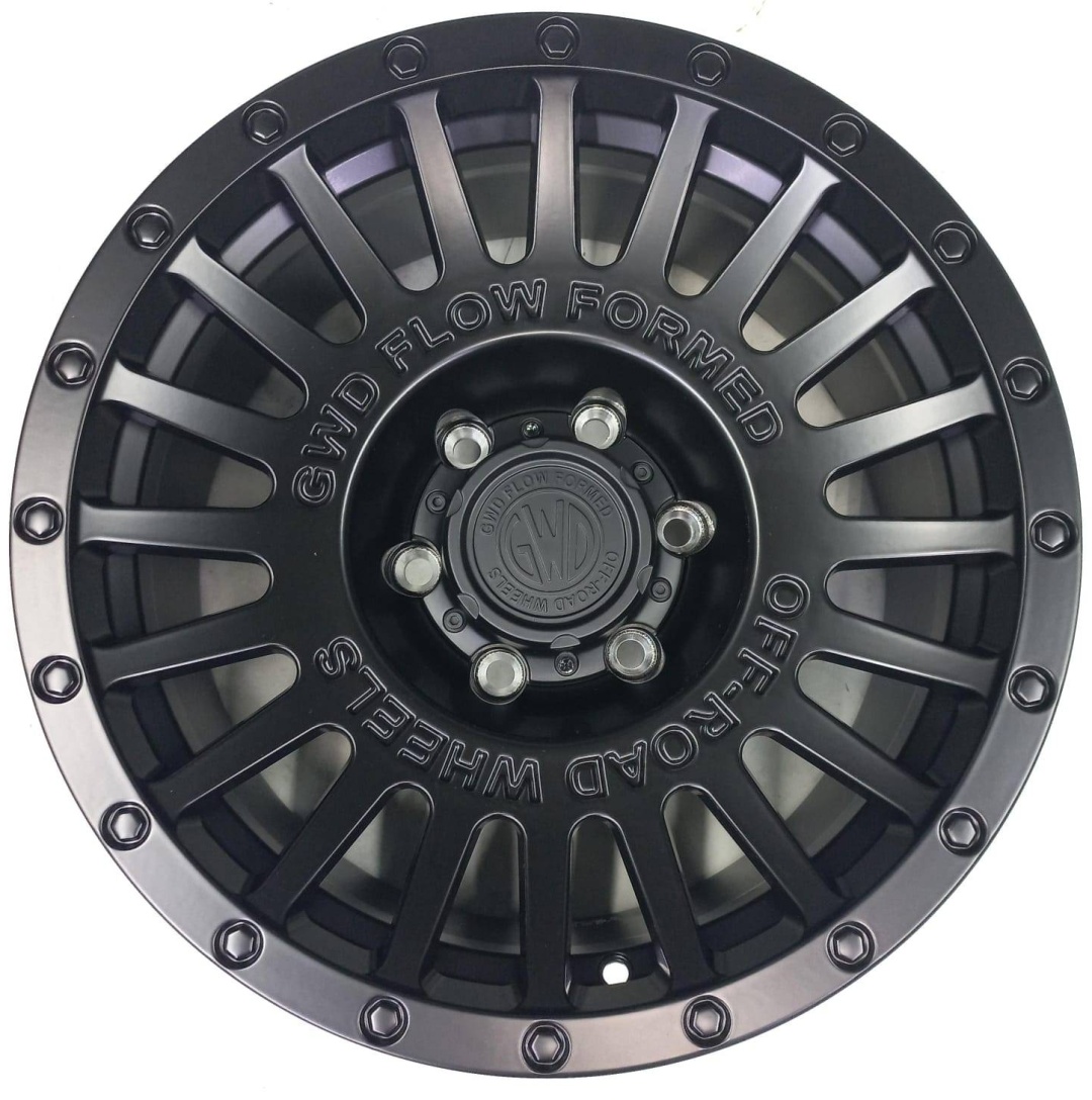 TANK Tank 26 8.5x17/6x139.7 D100.1 ET0 4 диска черный матовый