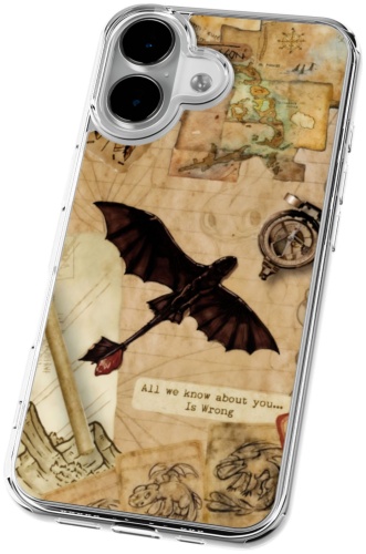 Чехол Mcover для Apple iPhone 17 рисунок