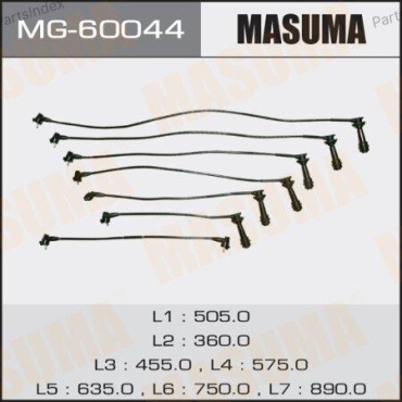 Masuma Провода Высоковольтные Системы Зажигания (комплект) MG60044