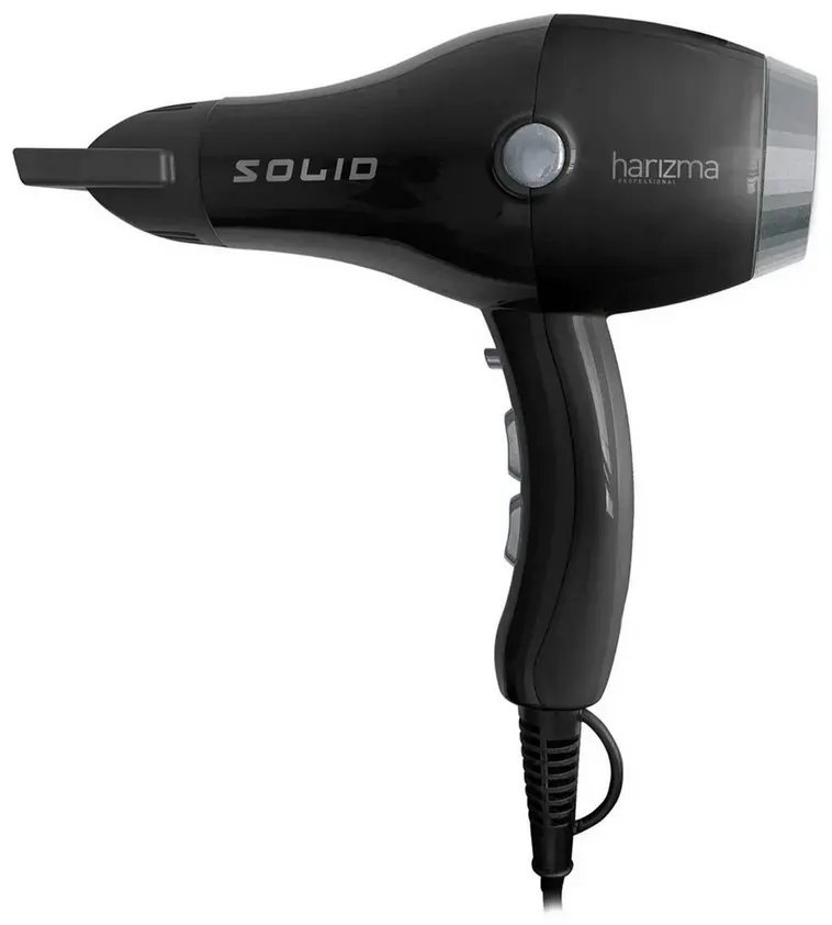 Harizma 772946328 компактный фен черный