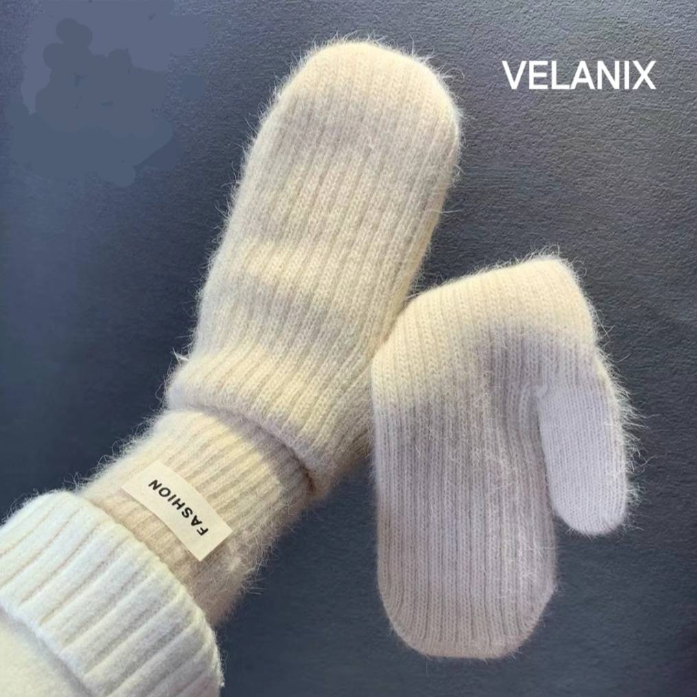 Варежки Velanix размер универсальный бежевый