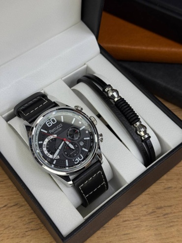 Кварцевые Ferrucci FC.SAKS7785.N6795 нержавеющая сталь