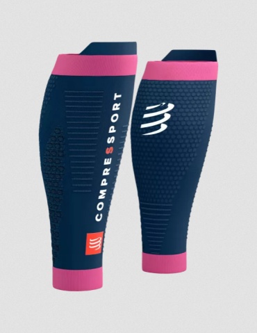 Гетры Compressport 1 пара синий, розовый T4