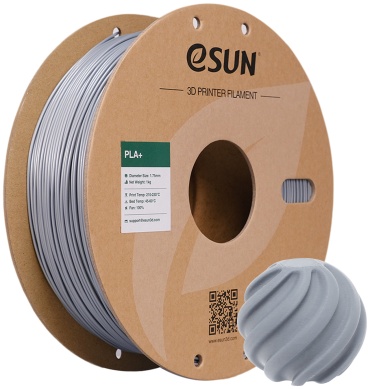 ESUN PLA+ 1.75 мм 1 кг серебристый
