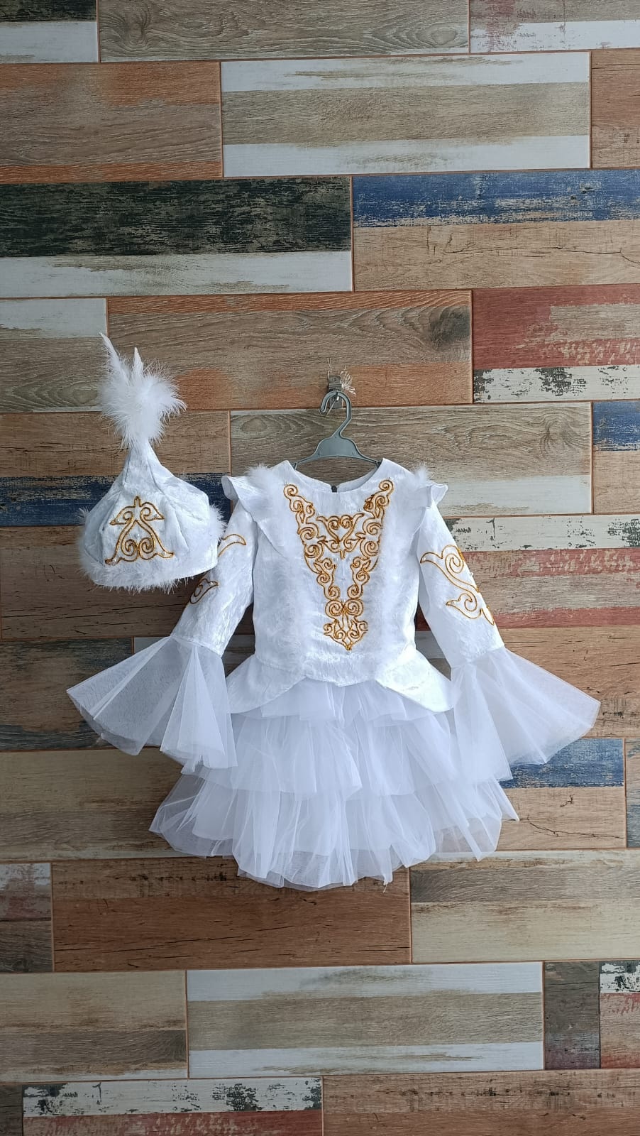 Национальный костюм Fashion collection белый