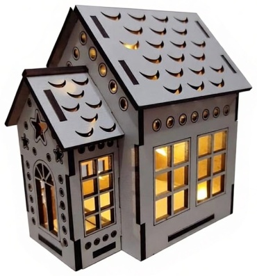 Wood house 15 см